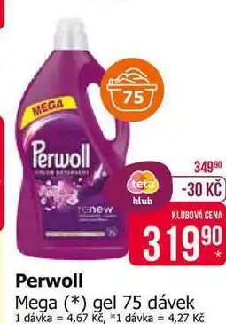 Teta Perwoll gel 75 dávek nabídka