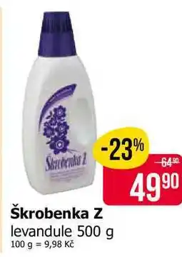 Teta Škrobenka Z levandule 500 g nabídka