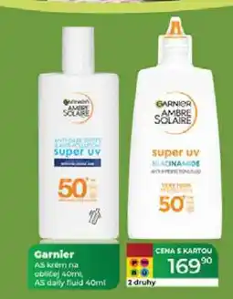 Tamda Foods Garnier AS krém na obličej 40ml, AS daily fluid 40ml nabídka