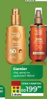 Tamda Foods Garnier olej, sprej na opalování 150ml nabídka