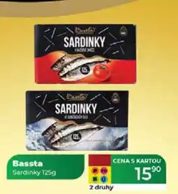 Tamda Foods Bassta Sardinky 125g nabídka