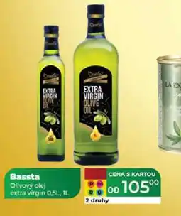 Tamda Foods Bassta Olivový olej extra virgin 0,5L, 1L nabídka