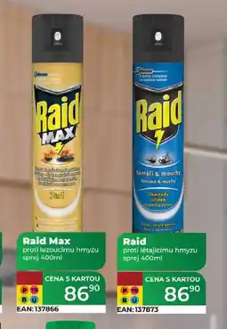 Tamda Foods Raid Max proti lezoucímu hmyzu sprej 400ml nabídka