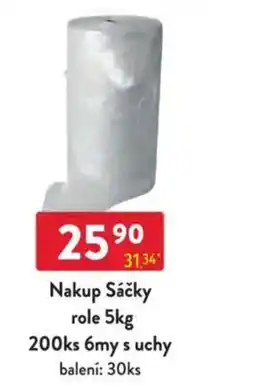 Qanto Nakup Sáčky role nabídka