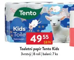 Qanto Toaletní papír Tento Kids nabídka