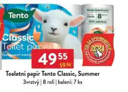 Qanto Toaletní papír Tento Classic, Summer nabídka