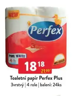 Qanto Toaletní papír Perfex Plus nabídka