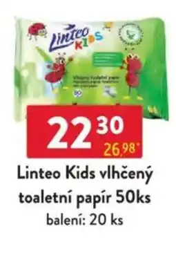 Qanto Linteo Kids vlhčený toaletní papír nabídka