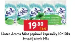 Qanto Linteo Aroma Mint papírové kapesníky nabídka