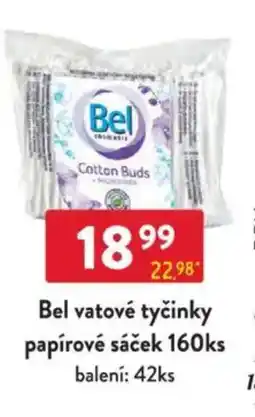 Qanto Bel vatové tyčinky papírové sáček nabídka