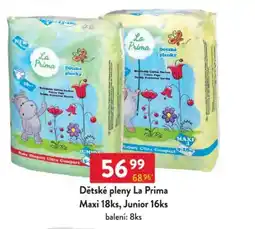 Qanto Dětské pleny La Prima nabídka