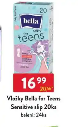 Qanto Vložky Bella for Teens Sensitive slip nabídka