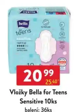 Qanto Vložky Bella for Teens Sensitive nabídka