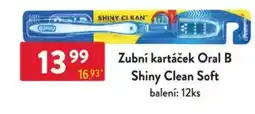 Qanto Zubní kartáček Oral B Shiny Clean Soft nabídka