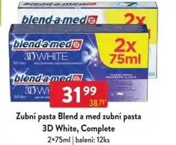 Qanto Zubní pasta Blend a med zubní pasta 3D White, Complete nabídka