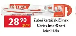 Qanto Zubní kartáček Elmex Caries InterX soft nabídka