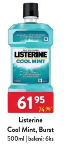 Qanto LISTERINE Cool Mint, Burst nabídka
