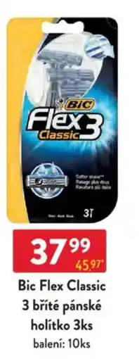 Qanto Bic Flex Classic 3 bříté pánské holítko nabídka