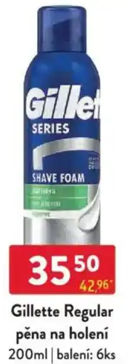 Qanto Gillette Regular pěna na holení nabídka