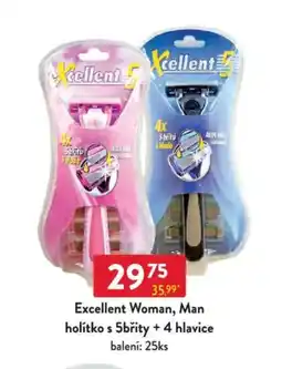 Qanto Excellent Woman, Man holítko s 5břity + 4 hlavice nabídka