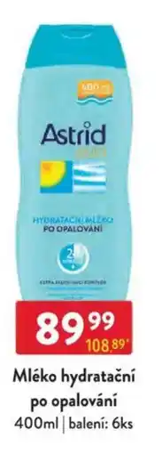 Qanto Mléko hydratační po opalování nabídka