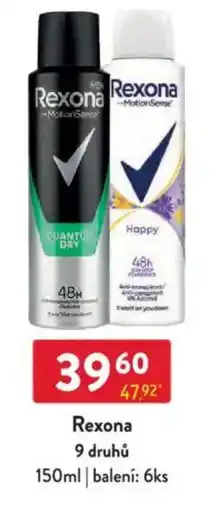 Qanto REXONA nabídka