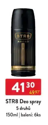 Qanto STR8 Deo spray nabídka