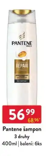 Qanto PANTENE šampon nabídka