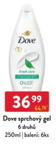 Qanto DOVE sprchový gel nabídka