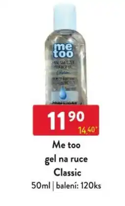 Qanto Me too gel na ruce Classic nabídka