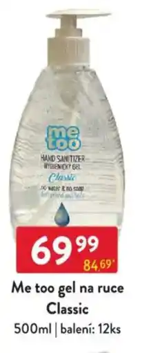 Qanto Me too gel na ruce Classic nabídka