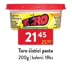 Qanto Toro čistící pasta nabídka