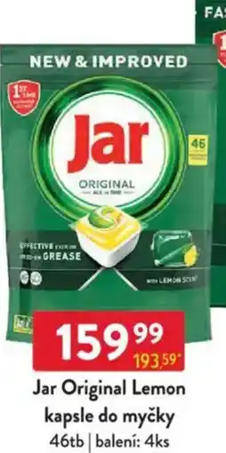 Qanto JAR Original Lemon kapsle do myčky nabídka