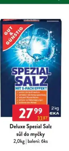 Qanto Deluxe Spezial Salz sůl do myčky nabídka