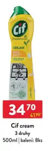 Qanto Cif cream nabídka