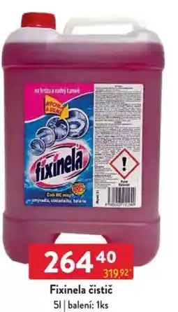 Qanto Fixinela čistič nabídka