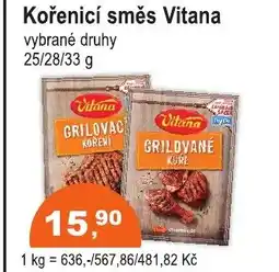 COOP DISKONT Kořenicí směs Vitana nabídka