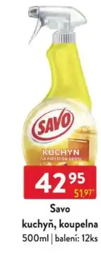 Qanto Savo kuchyň, koupelna nabídka
