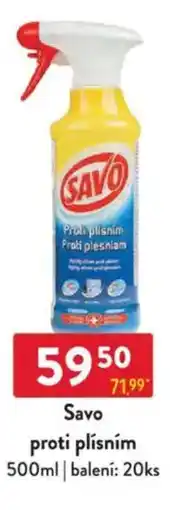 Qanto Savo proti plísním nabídka