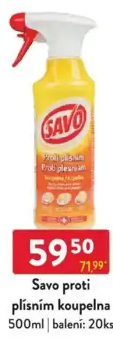 Qanto Savo proti plísním koupelna nabídka