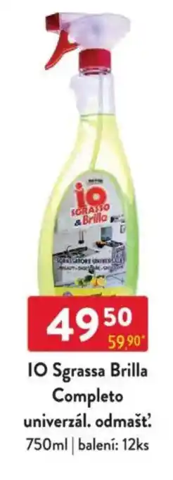 Qanto IO Sgrassa Brilla Completo univerzál. odmašť nabídka