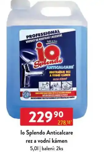 Qanto lo Splendo Anticalcare rez a vodní kámen nabídka