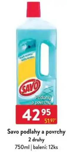 Qanto Savo podlahy a povrchy nabídka