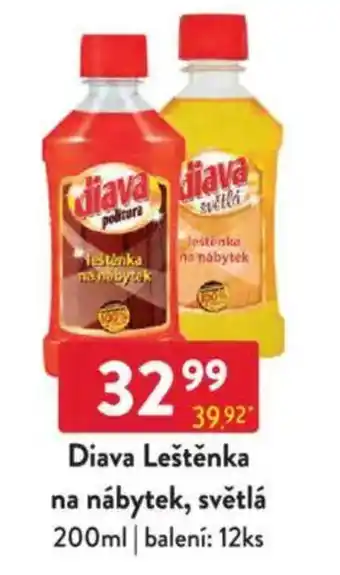 Qanto Diava Leštěnka na nábytek, světlá nabídka