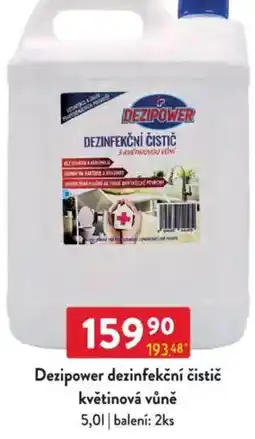 Qanto Dezipower dezinfekční čistič květinová vůně nabídka