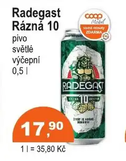 COOP DISKONT Radegast Rázná 10 nabídka