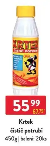 Qanto Krtek čistič potrubí nabídka
