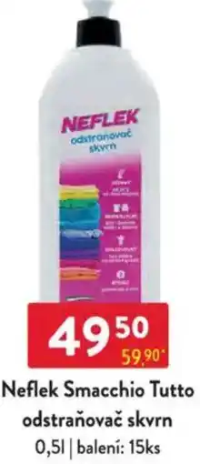 Qanto Neflek Smacchio Tutto odstraňovač skvrn nabídka