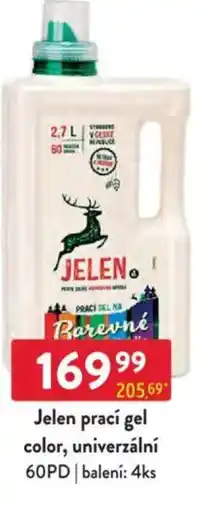 Qanto Jelen prací gel color, univerzální nabídka