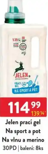 Qanto Jelen prací gel Na sport a pot Na vlnu a merino nabídka